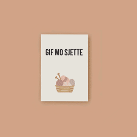 Postkaart Gif mo sjette / Atelier Moomade